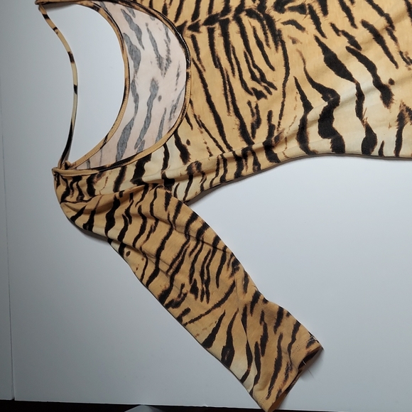 CLEO Apparel Leopard Dress  Size L - Picture 2 of 9